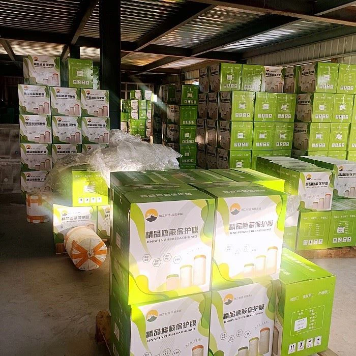 Adhesive Plastic Painting Drop Masking Film For Furniture Covering