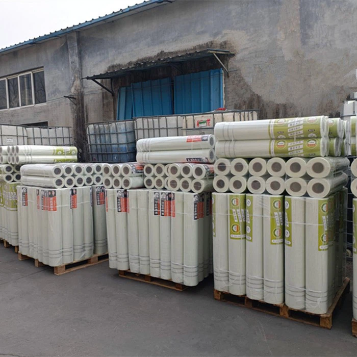 Asphalt Pavement Use Fiberglass Mesh Cloth Asphalt Pavement