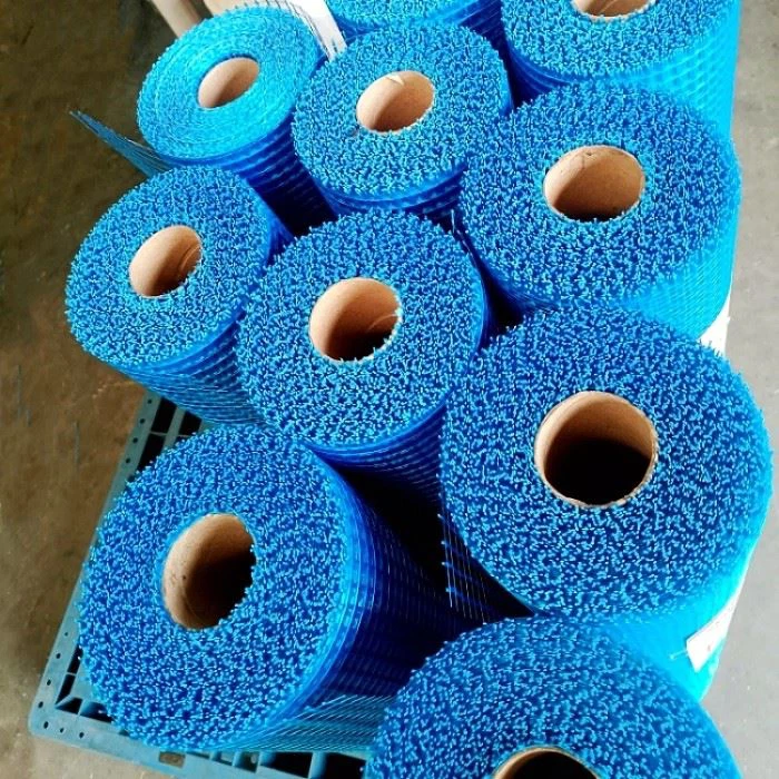 Blue And Light Blue Color Fiberglass Mesh