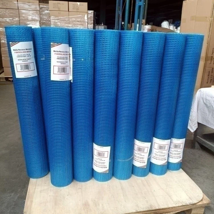Blue Fiber Glass Mesh Fabric & Cloth